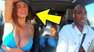 GIRL SHOCKED BY RAPPING UBER DRIVER! (GETS DATE) 🤑