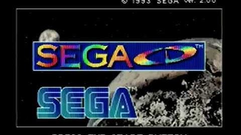 Sega CD 2.00 BIOS Screen