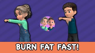 kids fat loss workout burn fat fast 20 min