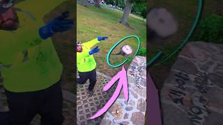 Meer inches from destruction! #treasurehunt #magnetfishing #slomo