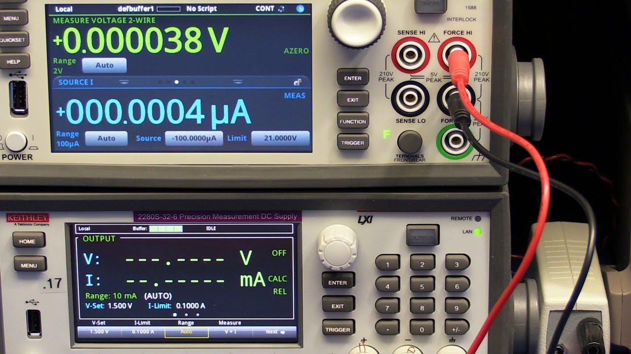 Using A Keithely 2450 Source Meter To Test A Boost Converter YouTube