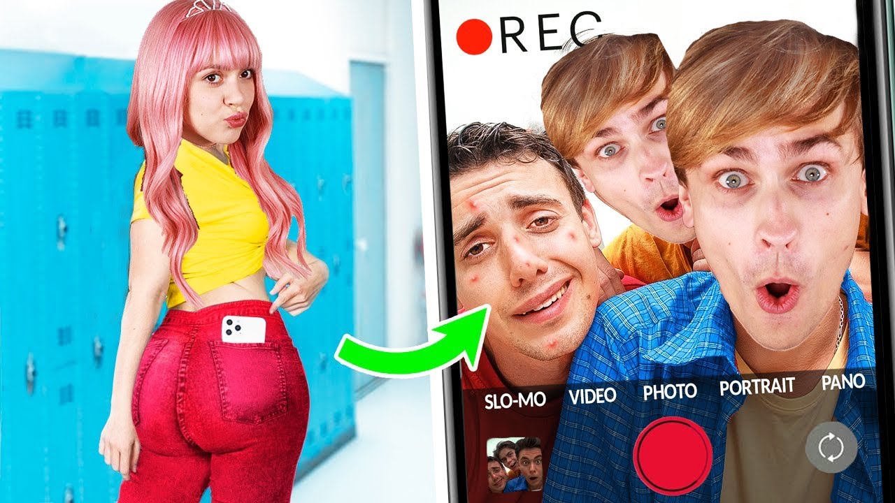 szkoła 10 hacków jak być fajną 🧑‍🎓  MOJA REAKCJA NA WooHoo 😡 zła vs dobra dziewczyna