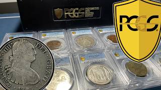 Amazing PCGS Return Unboxing - Silver 8 Reales, Uncirculated 1700-1800s German & UK + Rare Haitian