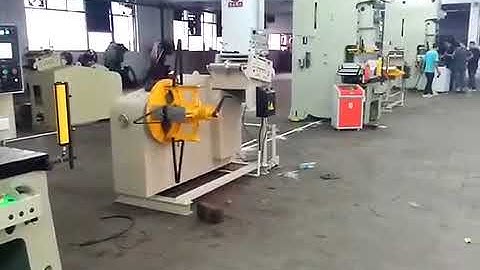 Decoiler Straightener 2 In 1 Machine Works With NC Servo Roll Feeder
