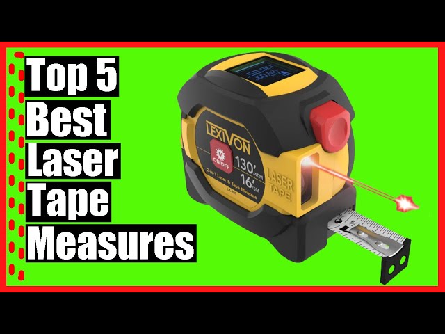 PREXISO 2-in-1 Laser Tape Measure, 135ft Rechargeable Measurement Tool & 16ft Measuring Movable Magnetic Hook - Pythagorean, Are