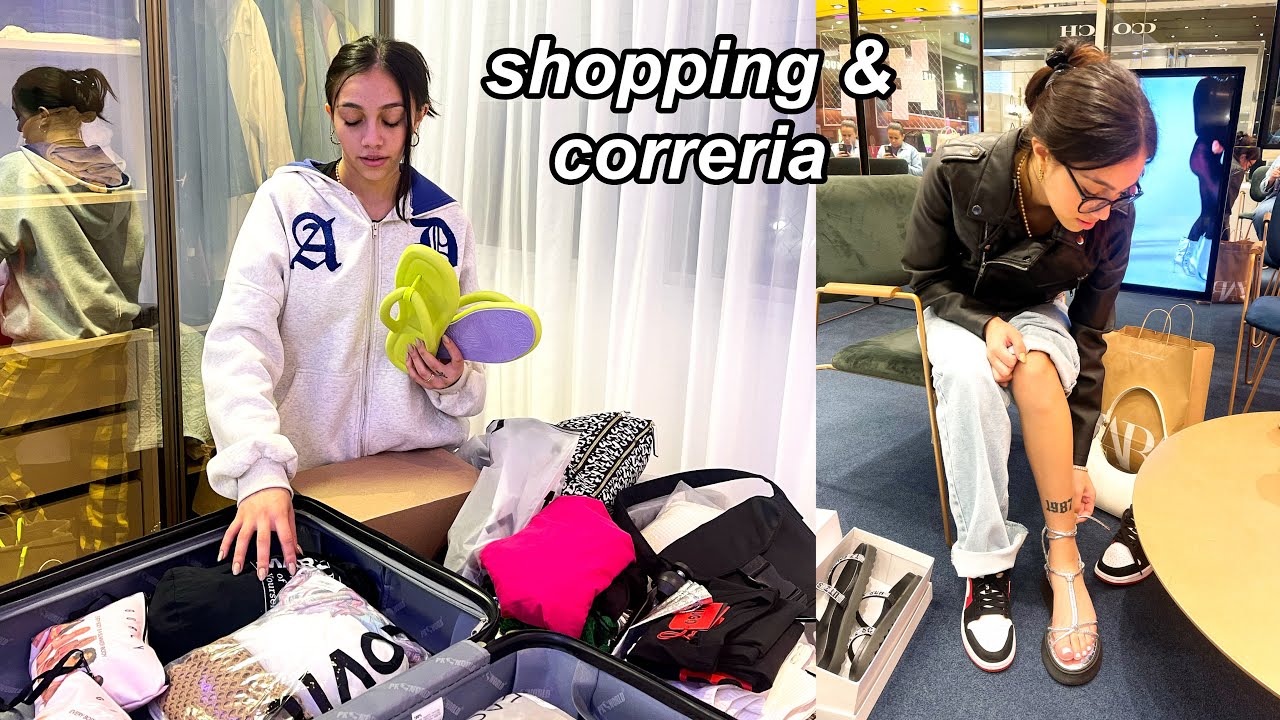 ARRUMANDO A MALA + COMPRAS NO SHOPPING