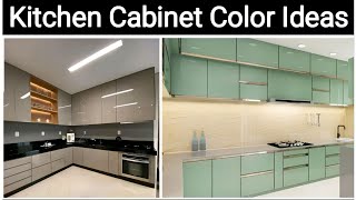 kitchen cabinet color ideas | modular kitchen colour combination