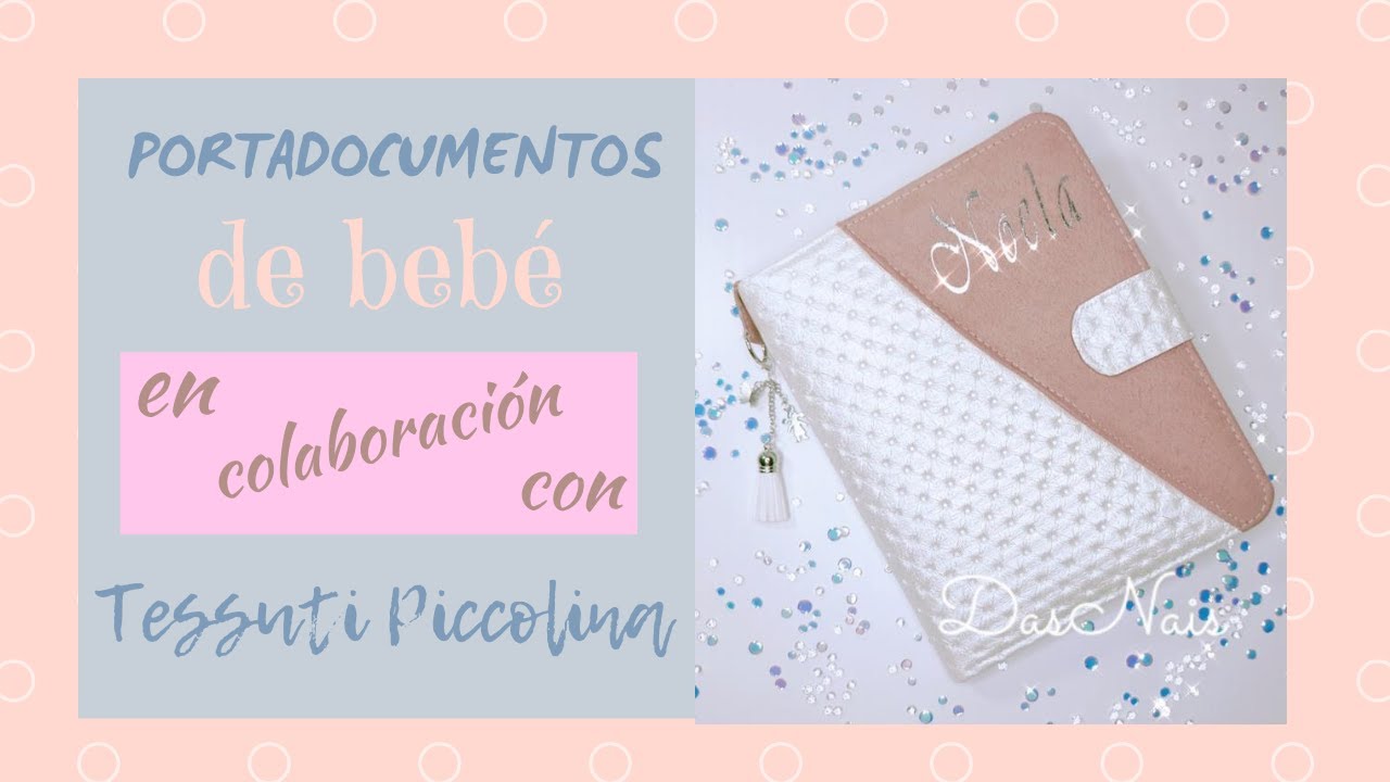 TUTORIAL // Portadocumentos bebé // Scrapbooking 