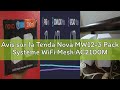 Avis sur la Tenda Nova MW12-3 Pack Système WiFi Mesh AC2100M pour la Couverture Maison/PME de 600 m²
