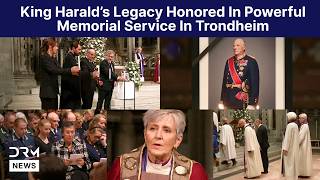 FULL: Norwegians Hold Memorial Service for King Harald at Nidaros Cathedral in Trondheim | AQ1N