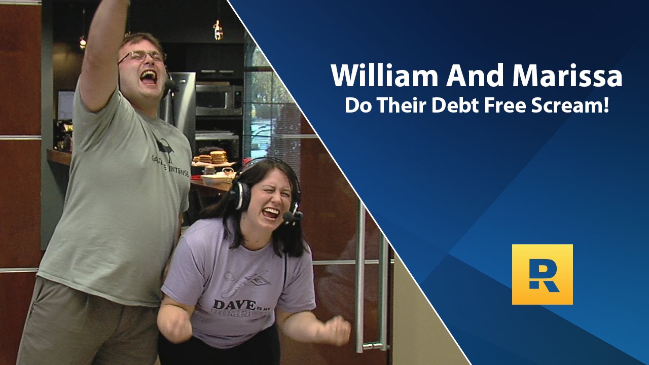 William And Marissa Do Their Debt Free Scream!