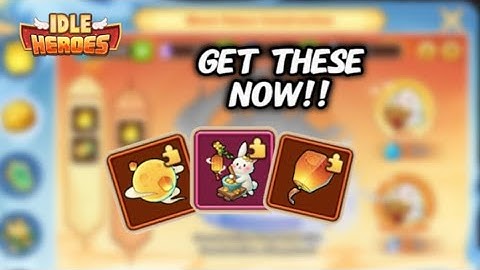Idle Heroes - FREE REWARDS In Mid Autumn Event!!