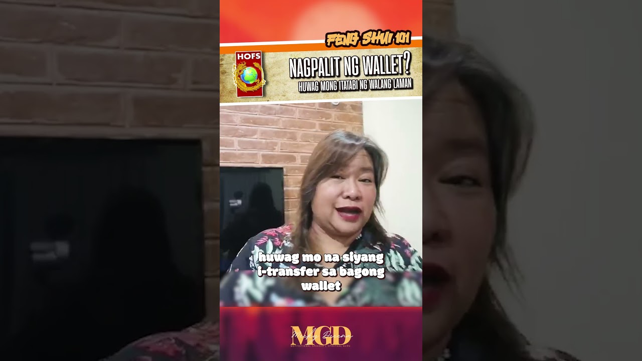 Nag palit ng wallet? Wag mong itatabi ng walang laman.