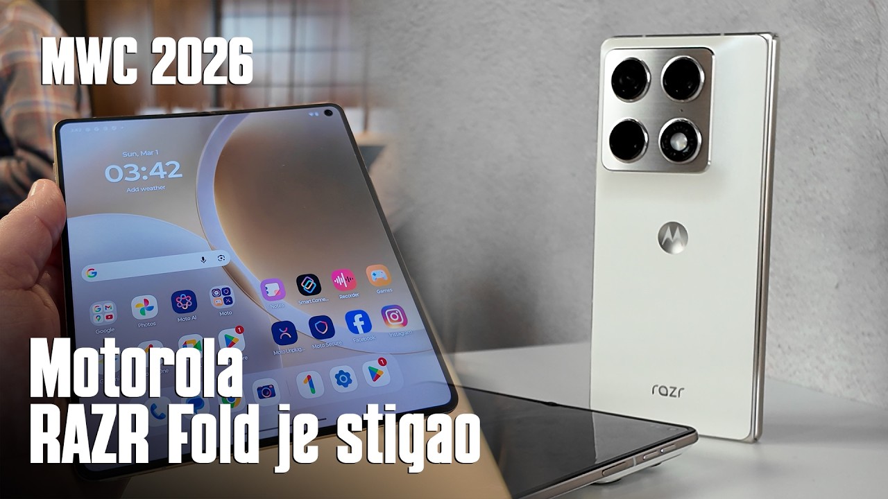 Motorola predstavila RAZR Fold i Edge 70 Fusion telefone 