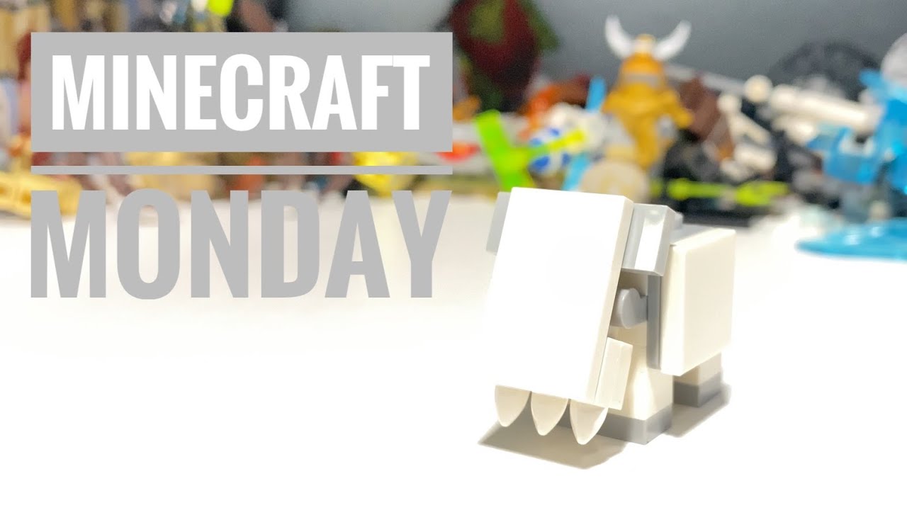 LEGO Minecraft Goat! Minecraft Monday - YouTube