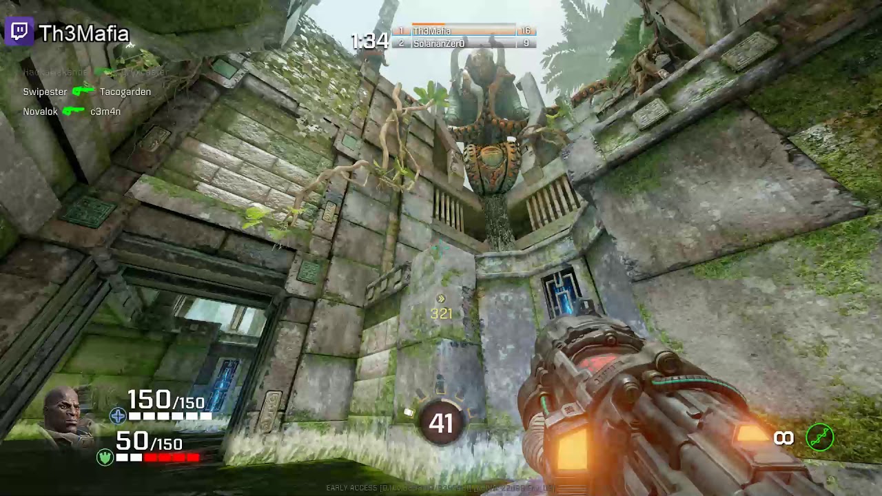 50 Frag limit in less than 5 min - Instagib - Keel - Awoken