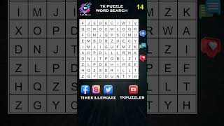 Word Search Wonders # 009 :  Unleash Your Inner Detective! | TK Mini Puzzle screenshot 4