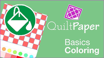 Coloring grids in QuiltPaper iOS app