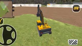 ağır ekskavatör vinç - şehir inşaat sim kamyon oyunu izle android 3D Çizgi film screenshot 5