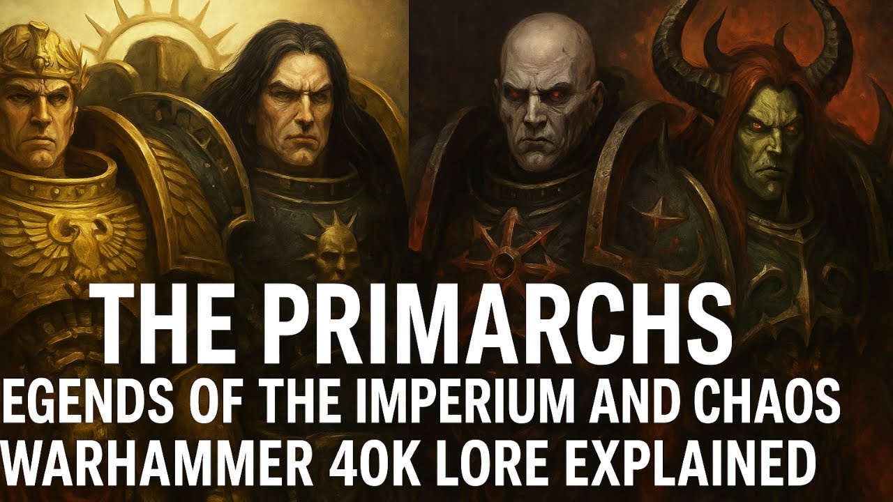The Primarchs Legends of the Imperium and Chaos Warhammer 40K Lore ...
