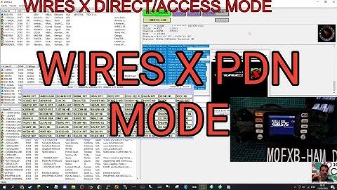 YAESU FTM300 WIRES -X PDN