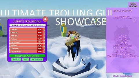 Old Ultimate Trolling Gui [Showcase]