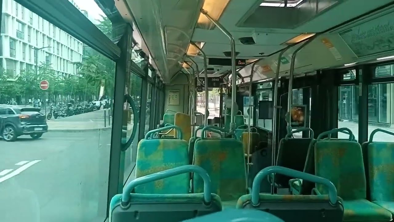 Bus 89 RATP - Citelis Line N°3849 [ VENTILATION 💨💙 ] Porte de France --- Gare de Vanves - Malakoff