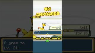 181 - Ampharos #pokemon #challenge #gaming #nintendo #kanto #retro #firered #shorts #leafgreen