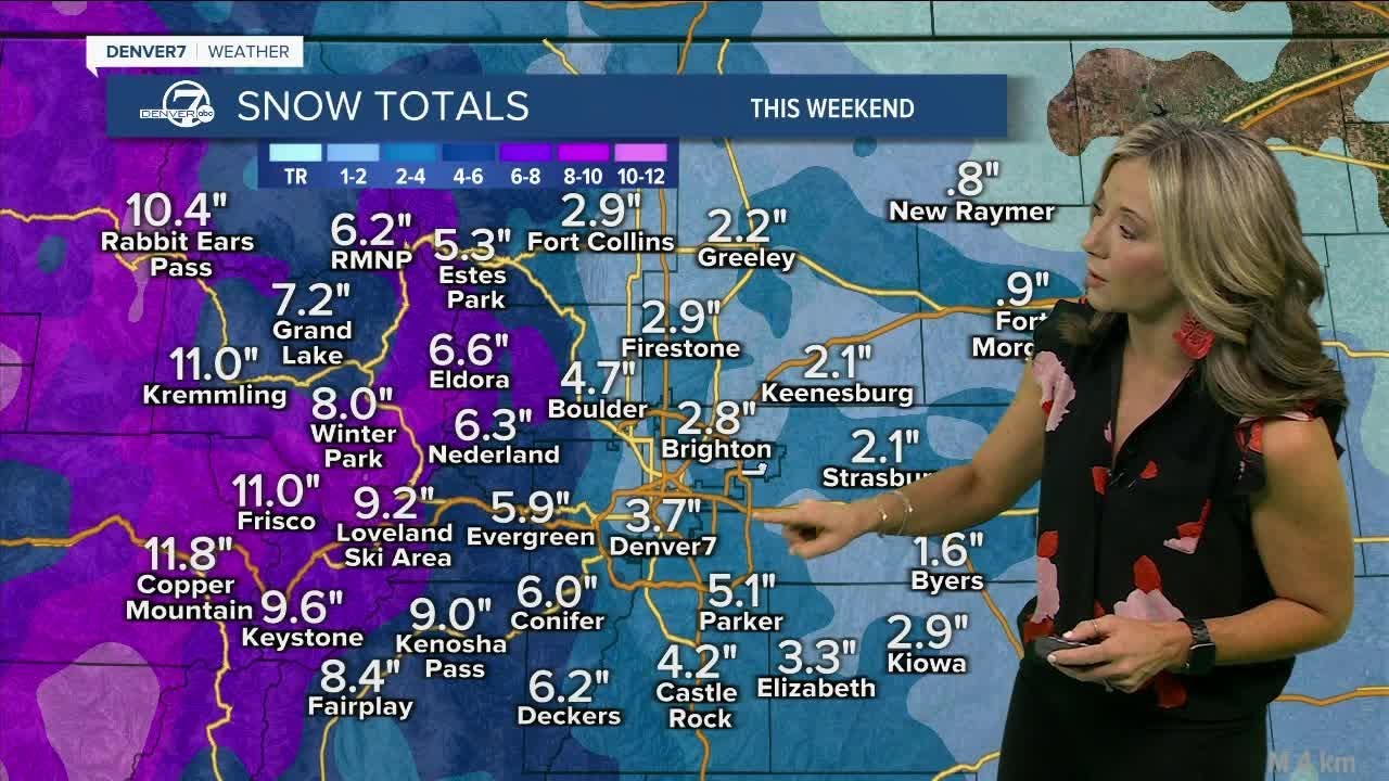 Cool and wet weather for the Denver metro area this weekend - YouTube