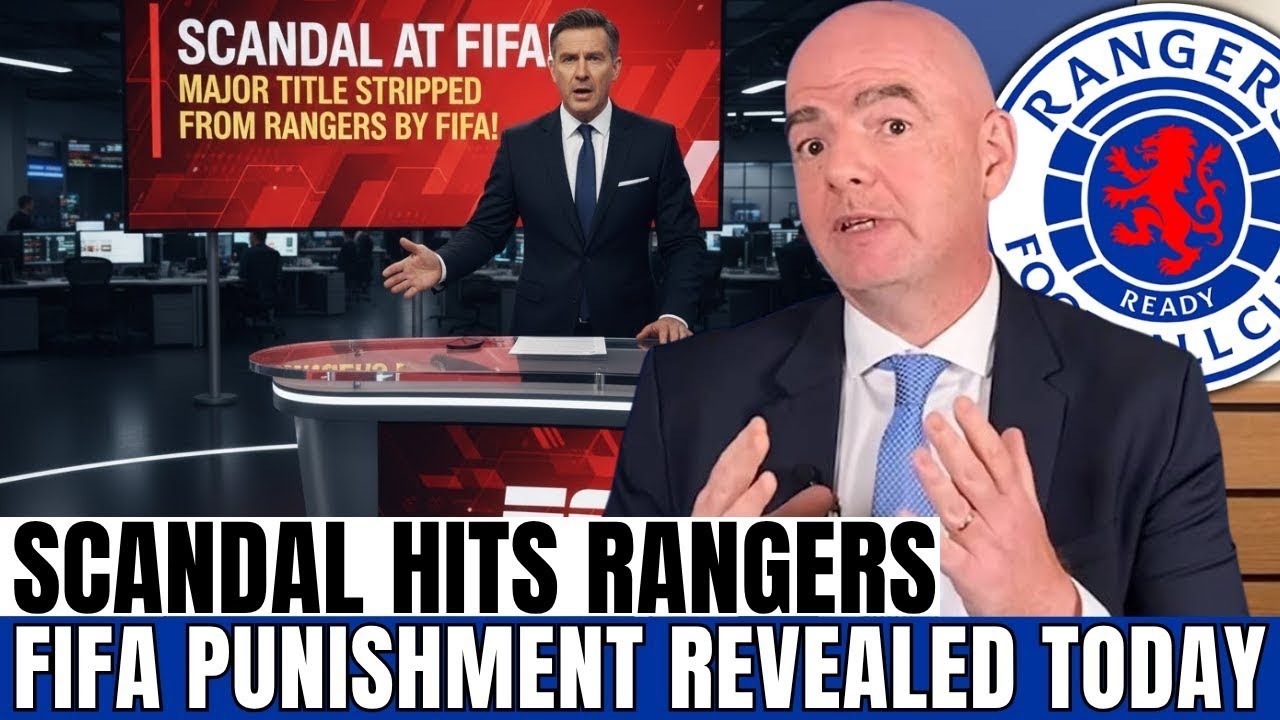 FIFA SCANDAL: MAJOR RANGERS TITLE STRIPPED — decision rocks Europe | Rangers News