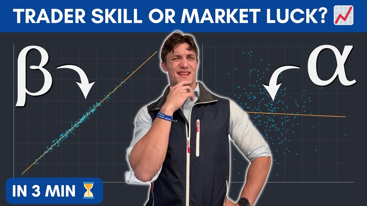 Trader Skill or Market Luck? Quant Explains Alpha in 3 Minutes