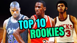 The Top 10 Greatest Rookie Seasons of All Time