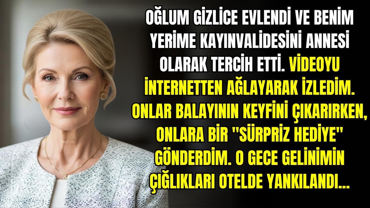 Oğlum Düğününde Beni Kayınvalidesine Tercih Etti Ama Hediyem Dünürümün Sinirden Kudurmasını Sağladı
