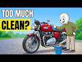 Psychology of People Who Keep Their Motorcycles Spotless