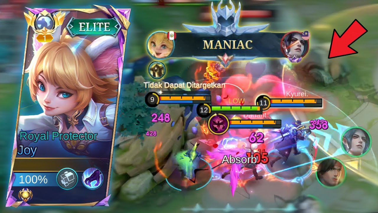 HOW TO BEAT TOXIC META HEROES USING JOY - MLBB