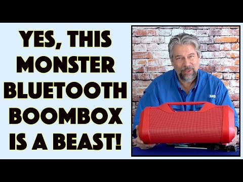 Monster Blaster 3.0 Bluetooth Boombox -- REVIEW