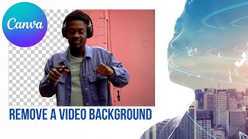 Canva:  How To Remove a Background Video - Step-by-Step Tutorial
