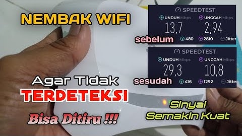 CARA MUDAH NEMBAK WIFI AGAR TIDAK TERDETEKSI, PAKAI HP