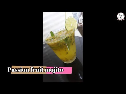 #passion-#fruit-#mojito-#best-//summer-//drink.-//non-//alcholic