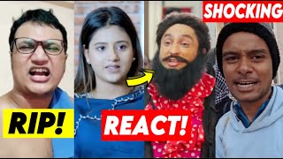 RIP Angry Rantman!😣 YouTubers React…Anjali Arora Reacts to Harsh Beniwal’s Roast, Nomad Shubham