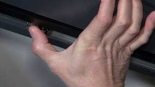 Safety brake operation on a WarmCore Inline Patio Door