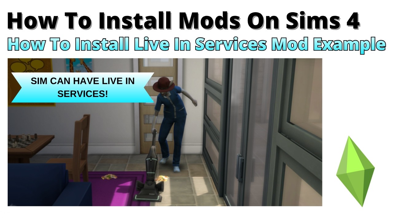 How To Install Live In Services Mod For Sims 4 | 2026 - YouTube