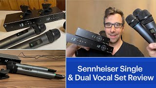 Sennheiser XSW 1-825-A and XSW 1-835-DUAL-A Wireless Microphone Sets Review