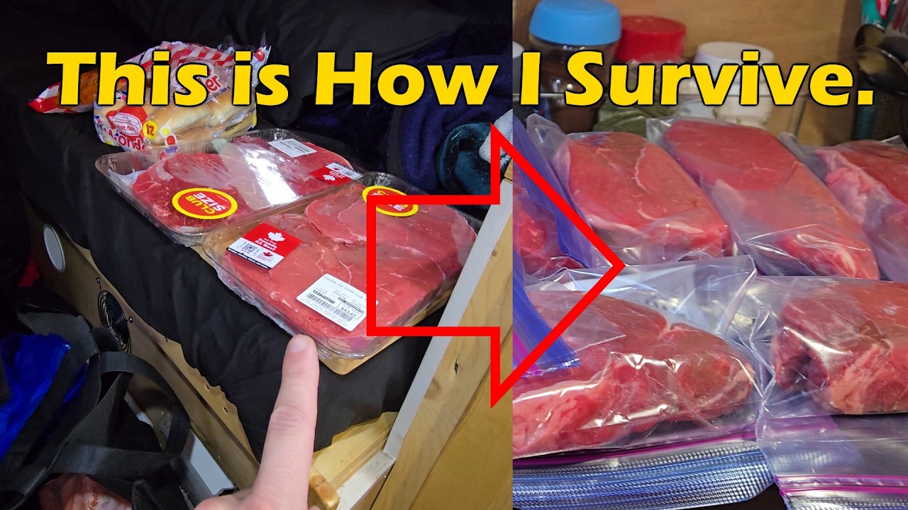 This Is How I Survive Winter on Disability | Low-Budget Vanlife