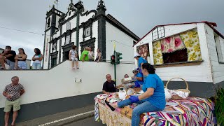 Arrifes Cortejo 🐎 de Oferendas Nossa Senhora da Saúde 4K Ponta Delgada São Miguel Açores Portugal 🇵🇹
