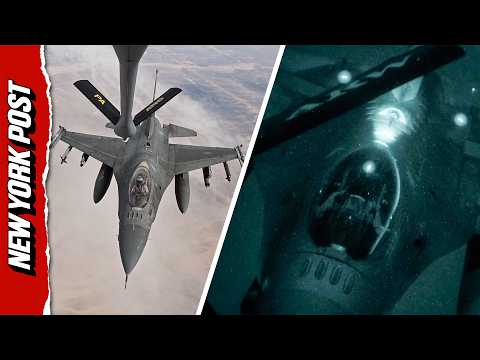 US Air Force Pilots Perform High-Stakes Maneuver During Operation in Middle East