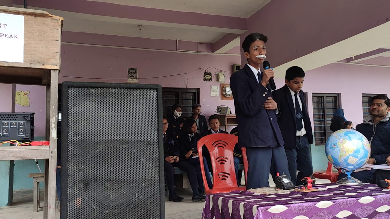Power Pack performance by Pratik / Scientist Character Speak At Wisdom