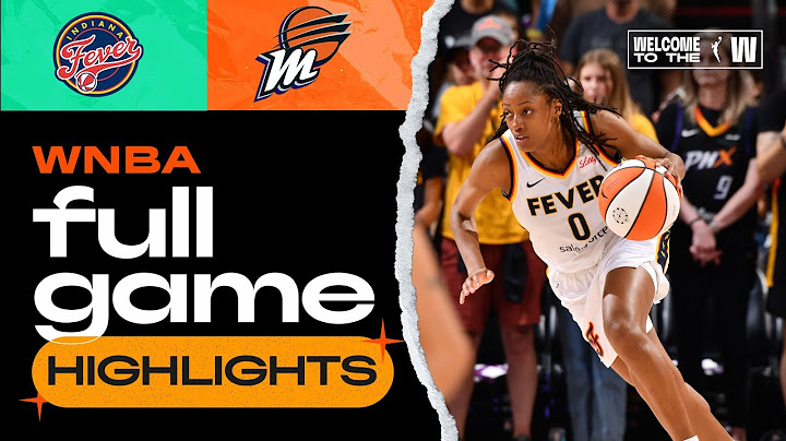 Phoenix Mercury vs. Indiana Fever | FULL GAME HIGHLIGHTS | June 30, 2024
