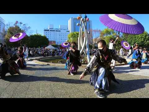 24 百華夢想 四日市よさこい祭り2022 やったろ舞[［４Ｋ］ wide
