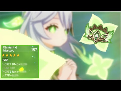 This artifact made my Nahida cracked!